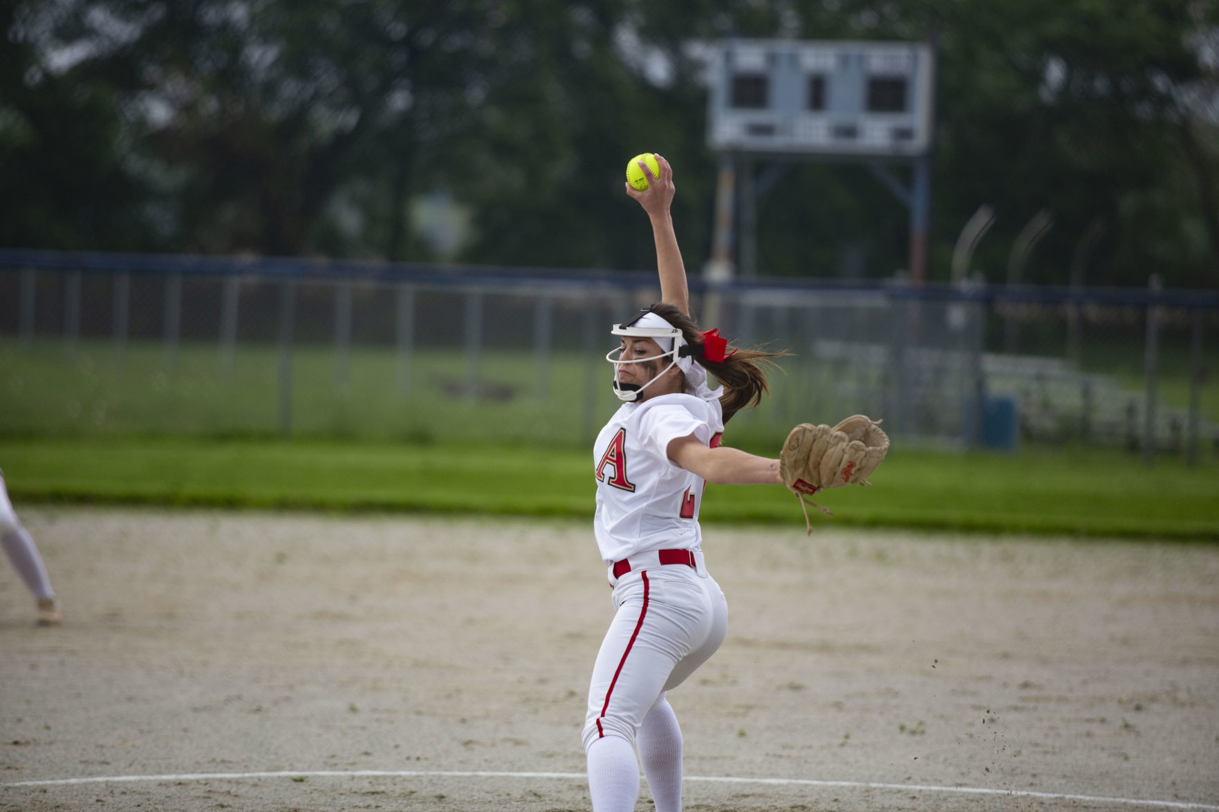 Softball match between Boone Grove and Andrean